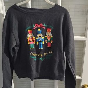 ❤️Hanes ComfortBlend Soft Sweats. Christmas Nutcracker. Size M. EUC
